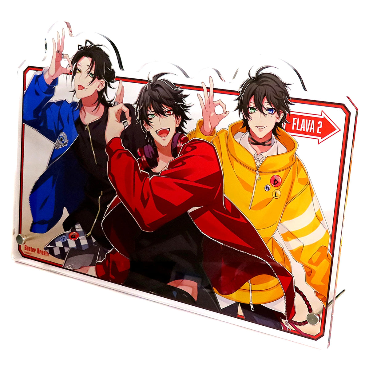 Buster Bros Big Acrylic Stand Hypnosis Flava2 Ver. Hypnosis Mic Division Rap Battle Hypnosis Flava2 at Mixalive TOKYO [USED]