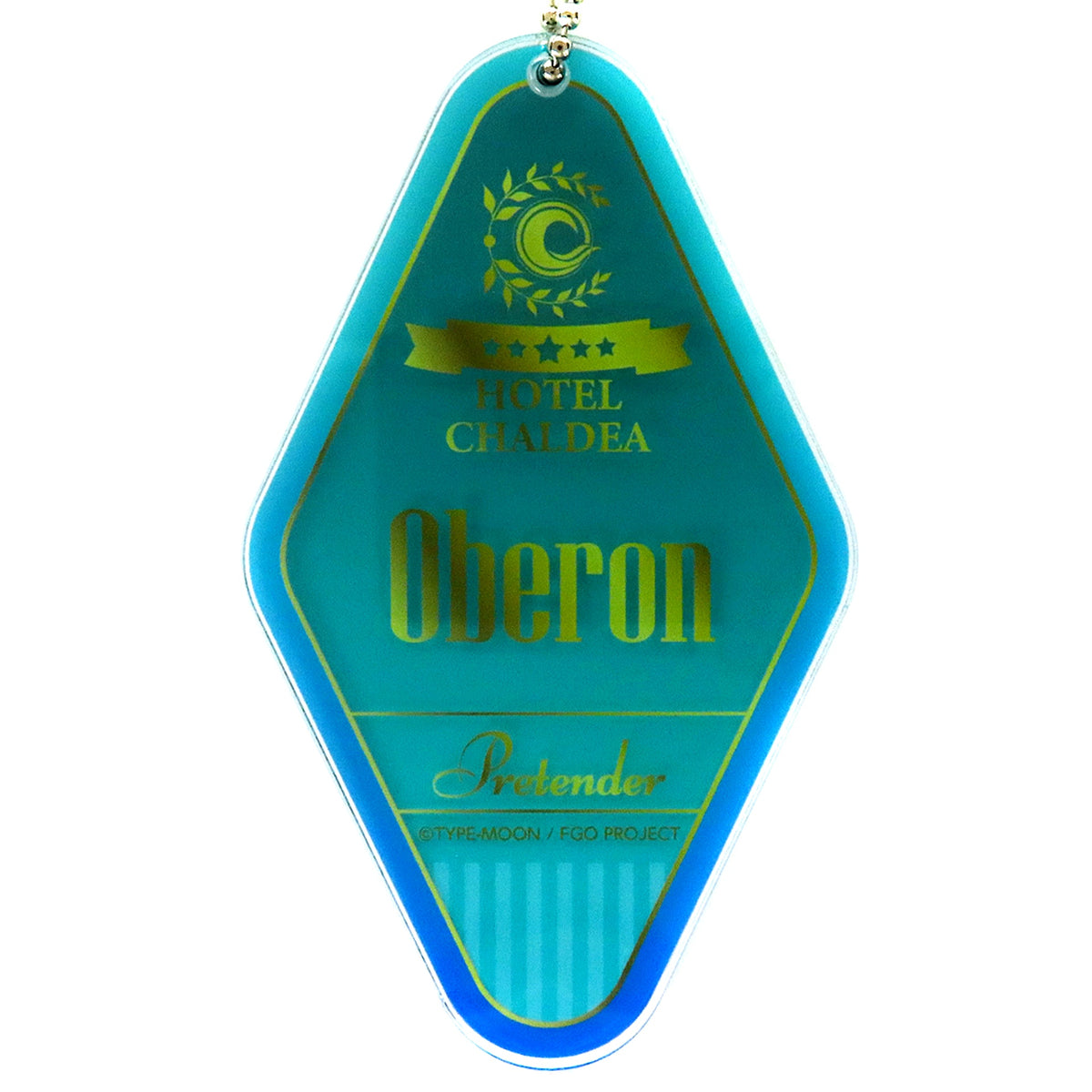 Pretender Oberon Hotel Collab Acrylic Room Keychain Fate/Grand Order Hotel Chaldea Part 2 [USED]
