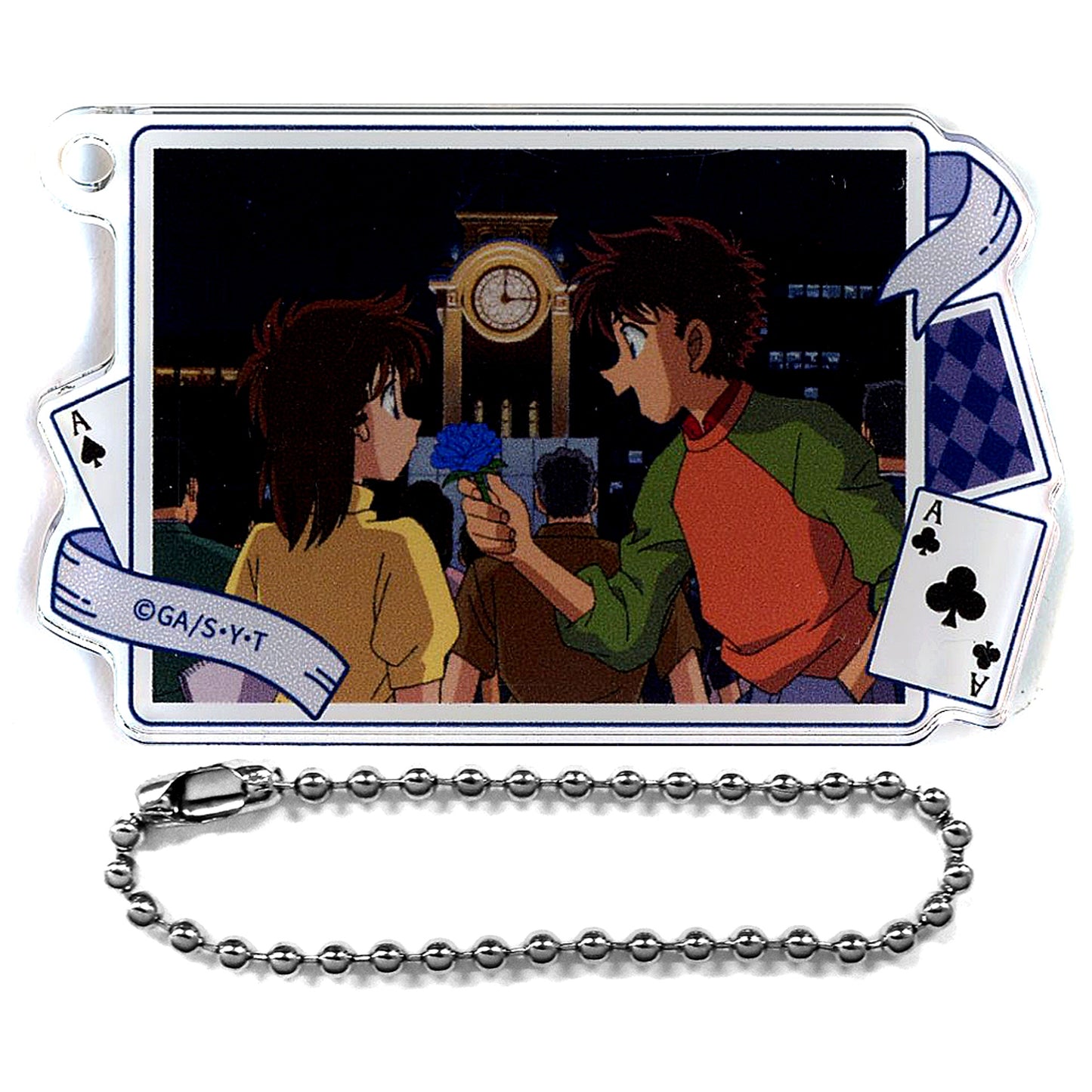 Kaito Kuroba & Aoko Nakamori Detective Conan Acrylic Keychain Collection vs. Kaito Kid Selection [USED]