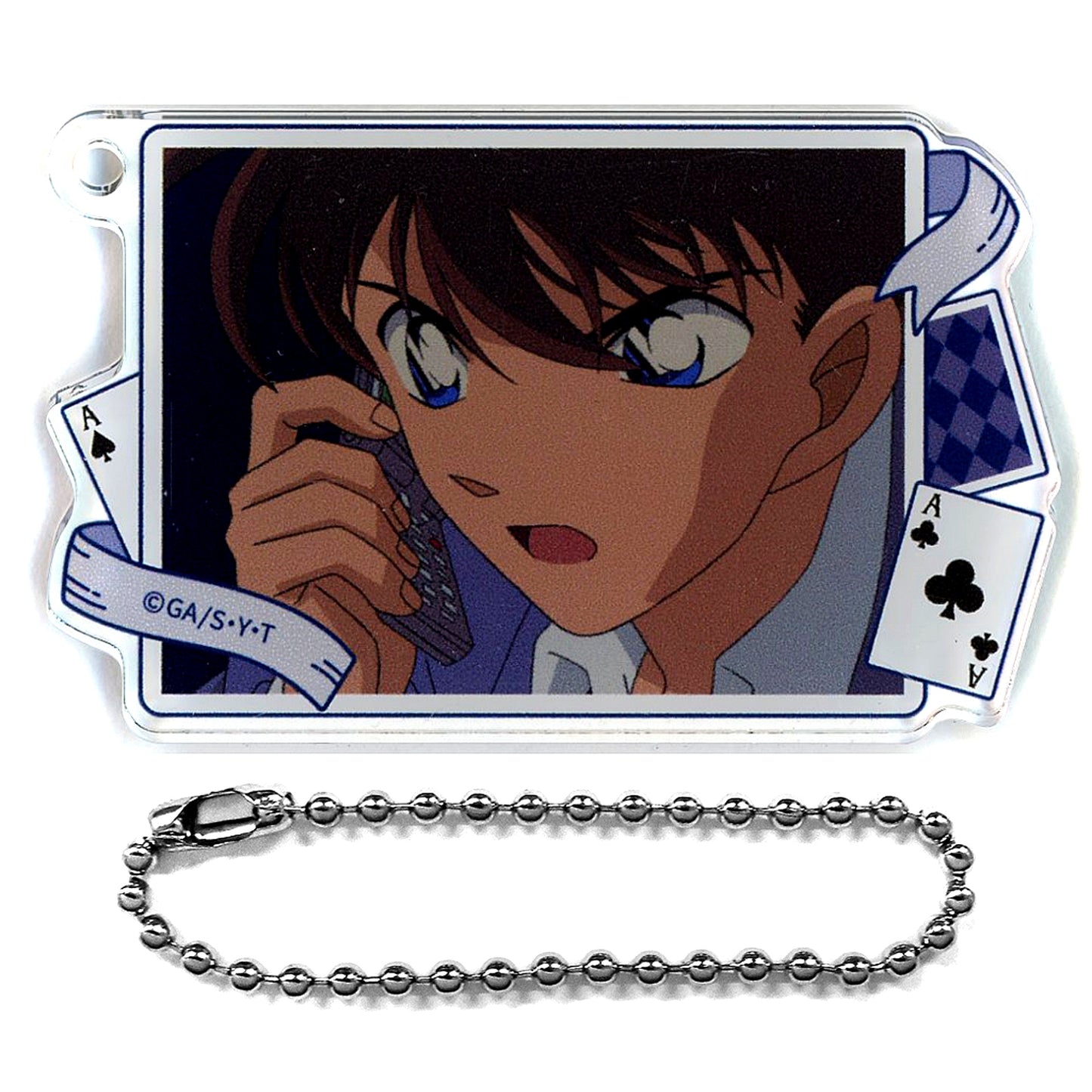 Shinichi Kudo Phone Detective Conan Acrylic Keychain Collection vs. Kaito Kid Selection [USED]