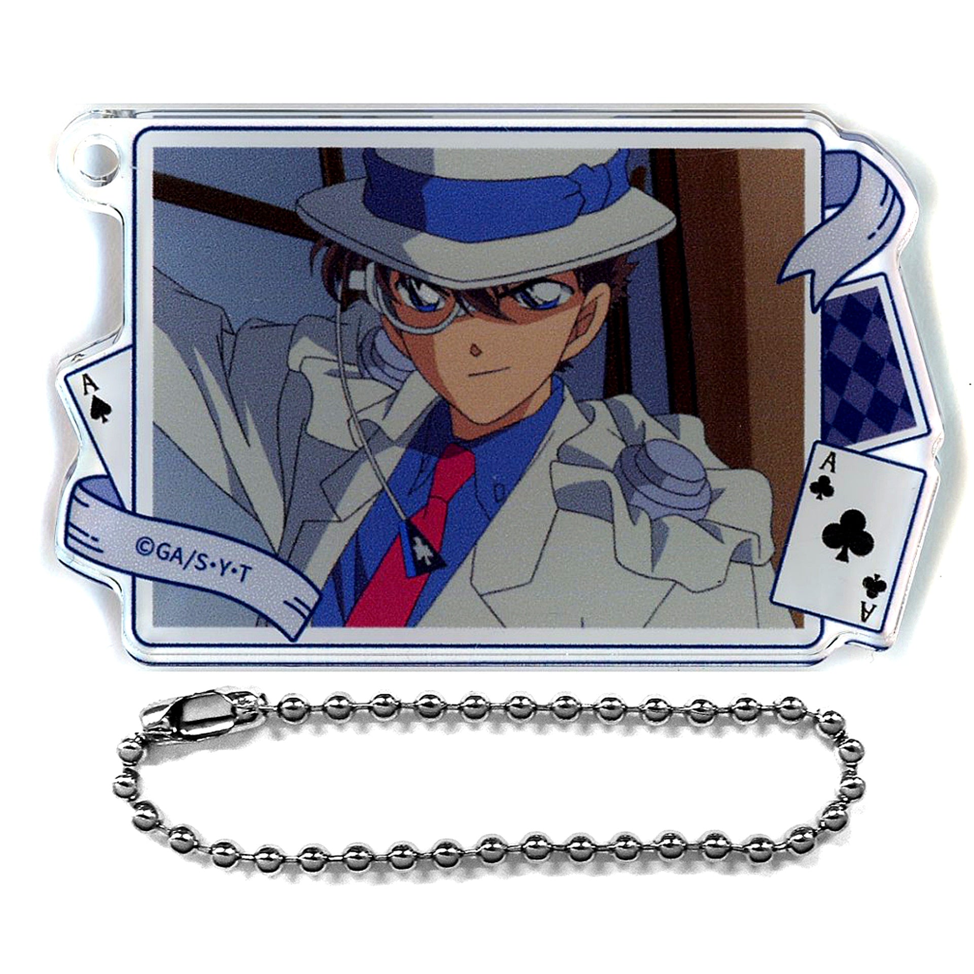 Kaito Kid Light Background Acrylic Keychain Collection vs. Kaito Kid Selection Detective Conan [USED]