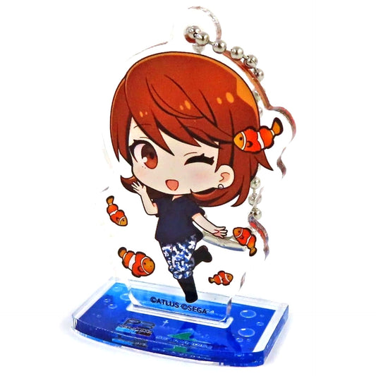 Persona 3 Reload Yukari Takeba Trading Mini Chara Acrylic Stand Keychain Yokohama Hakkeijima Sea Paradise Exclusive Acrylic Stands [USED]