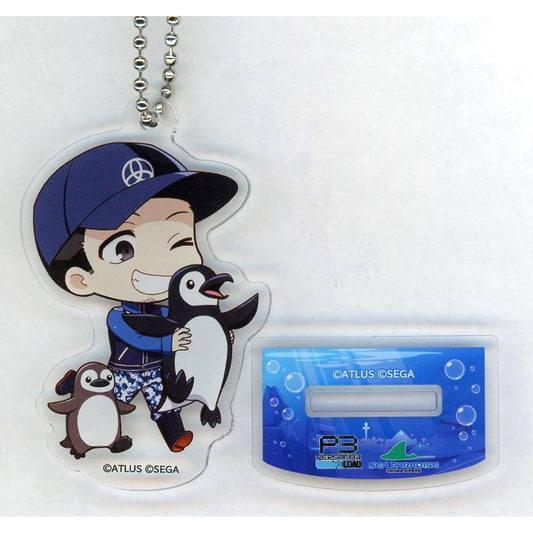 Persona 3 Reload Junpei Iori Trading Mini Chara Acrylic Stand Keychain Yokohama Hakkeijima Sea Paradise Exclusive Acrylic Stands [USED]