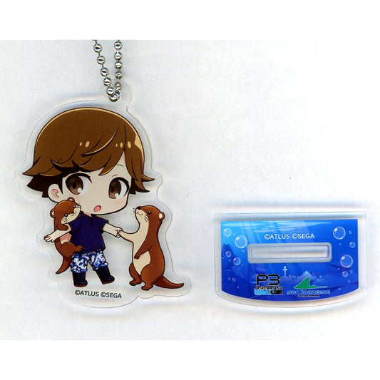 Ken Amada Persona 3 Reload Trading Mini Character Acrylic Stand Keychain Yokohama Hakkeijima Sea Paradise [USED]