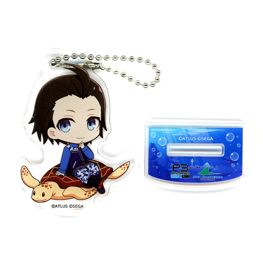 Ryoji Mochizuki Persona 3 Reload Trading Mini Character Acrylic Stand Keychain Yokohama Hakkeijima Sea Paradise [USED]