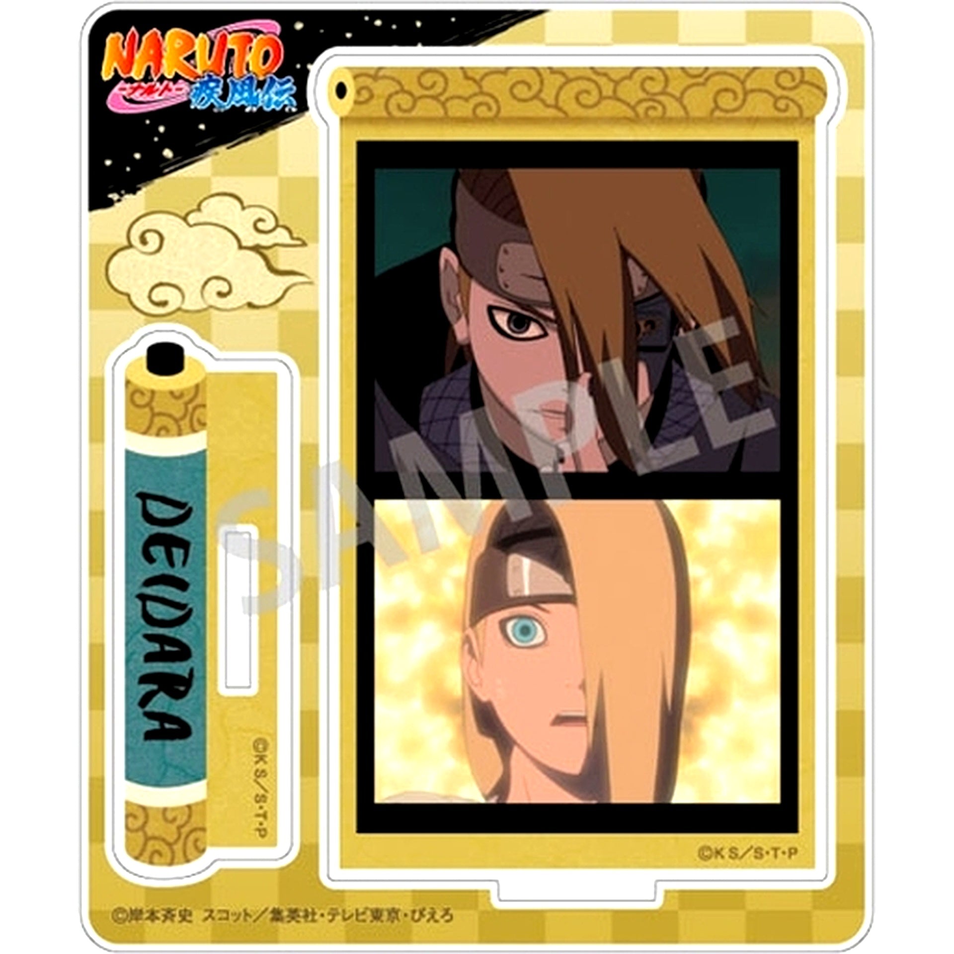 Deidara Trading Acrylic Stand Scene Shot Naruto [USED]
