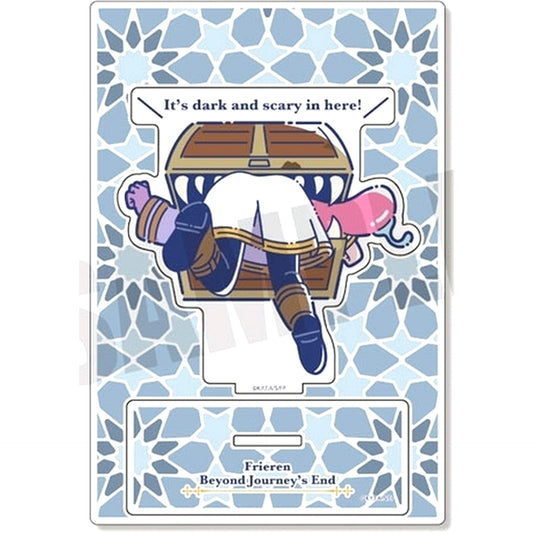 Frieren and Mimic G. Retropop Acrylic Stand Frieren Beyond Journey's End [USED]
