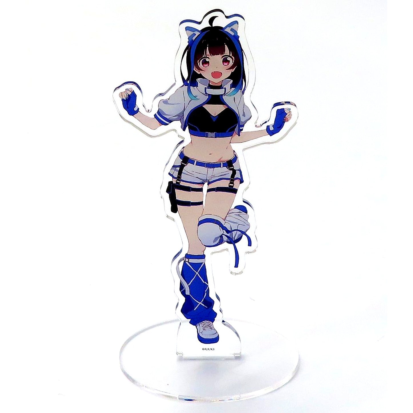 Mini Yaemori B-5 Prize Cyber Neon Character Acrylic Figure eeo Kuji Rent-A-Girlfriend [USED]