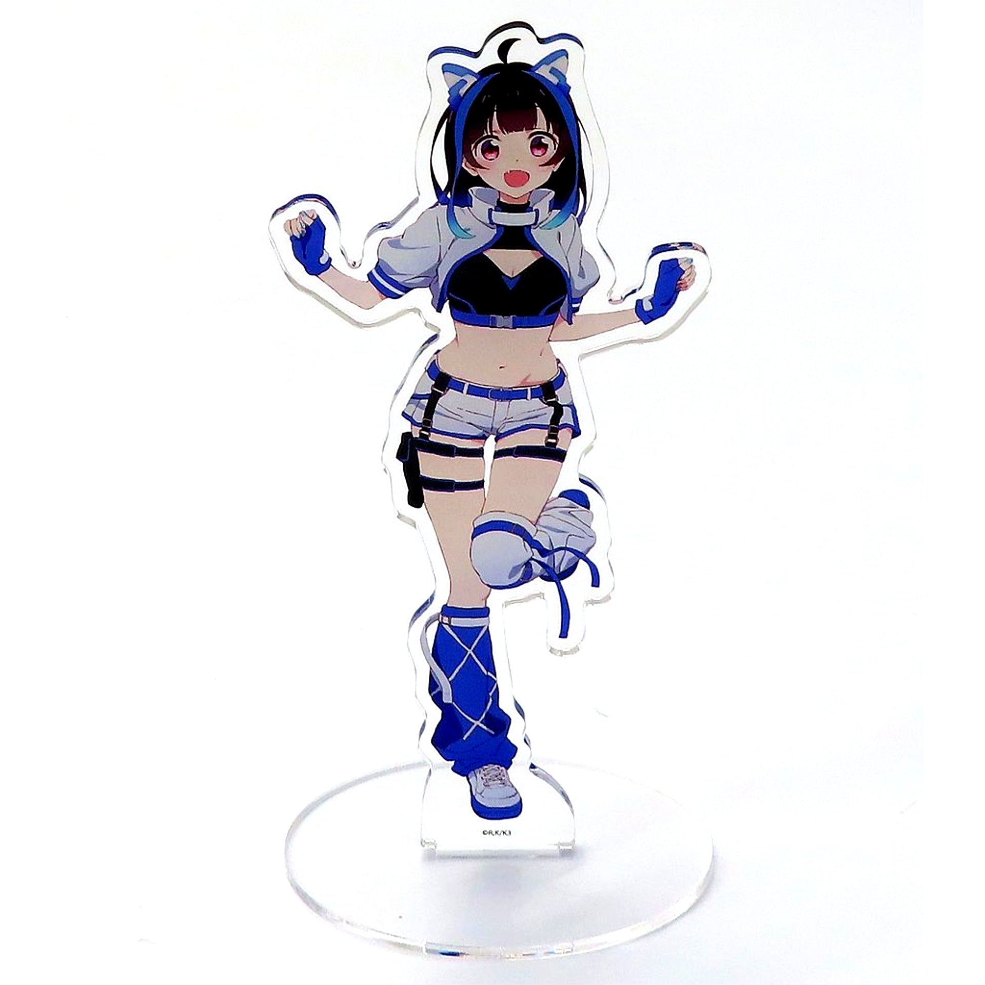 Mini Yaemori B-5 Prize Cyber Neon Character Acrylic Figure eeo Kuji Rent-A-Girlfriend [USED]