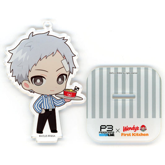 Persona 3 Reload Akihiko Sanada Trading Acrylic Stand Keychain Wendy's & First Kitchen Limited Acrylic Stands [USED]
