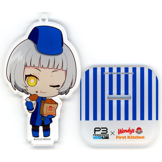 Persona 3 Reload Elizabeth Trading Acrylic Stand Keychain Wendy's & First Kitchen Limited Acrylic Stands [USED]