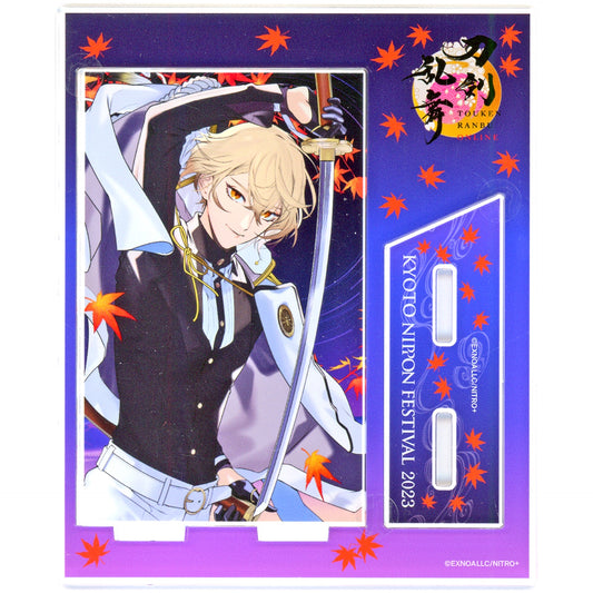 Higekiri Touken Ranbu -ONLINE- KYOTO NIPPON FESTIVAL 2023 KNF2023 Illustration Acrylic Stand [USED]