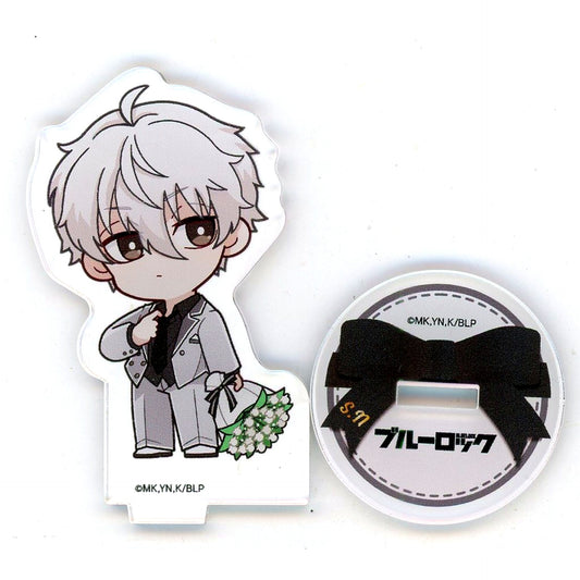 Seishiro Nagi Acrylic Stand Vol.1 Bouquet Ver. A Blue Lock PRINCESS CAFE POP UP SHOP [USED]