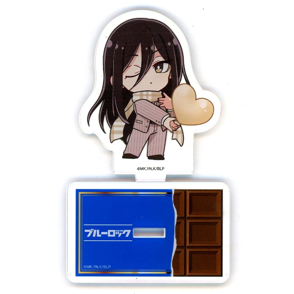 Jyubei Aryu Acrylic Stand Vol.2 Valentine Ver. F Blue Lock x PRINCESS CAFE POP UP SHOP [USED]