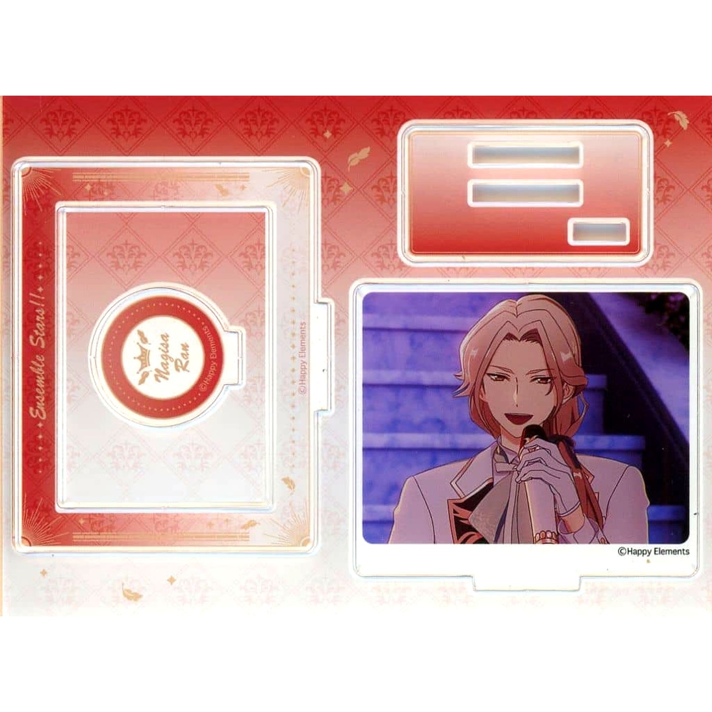 Nagisa Ran Ensemble Stars!! Reminiscence Selection Element Frame Acrylic Stand [USED]