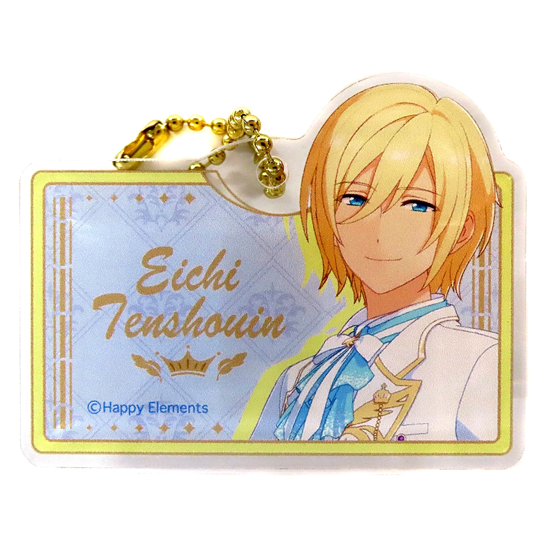 Eichi Tenshouin Ensemble Stars!! Tsuioku Selection Element Clip Keychain [USED]
