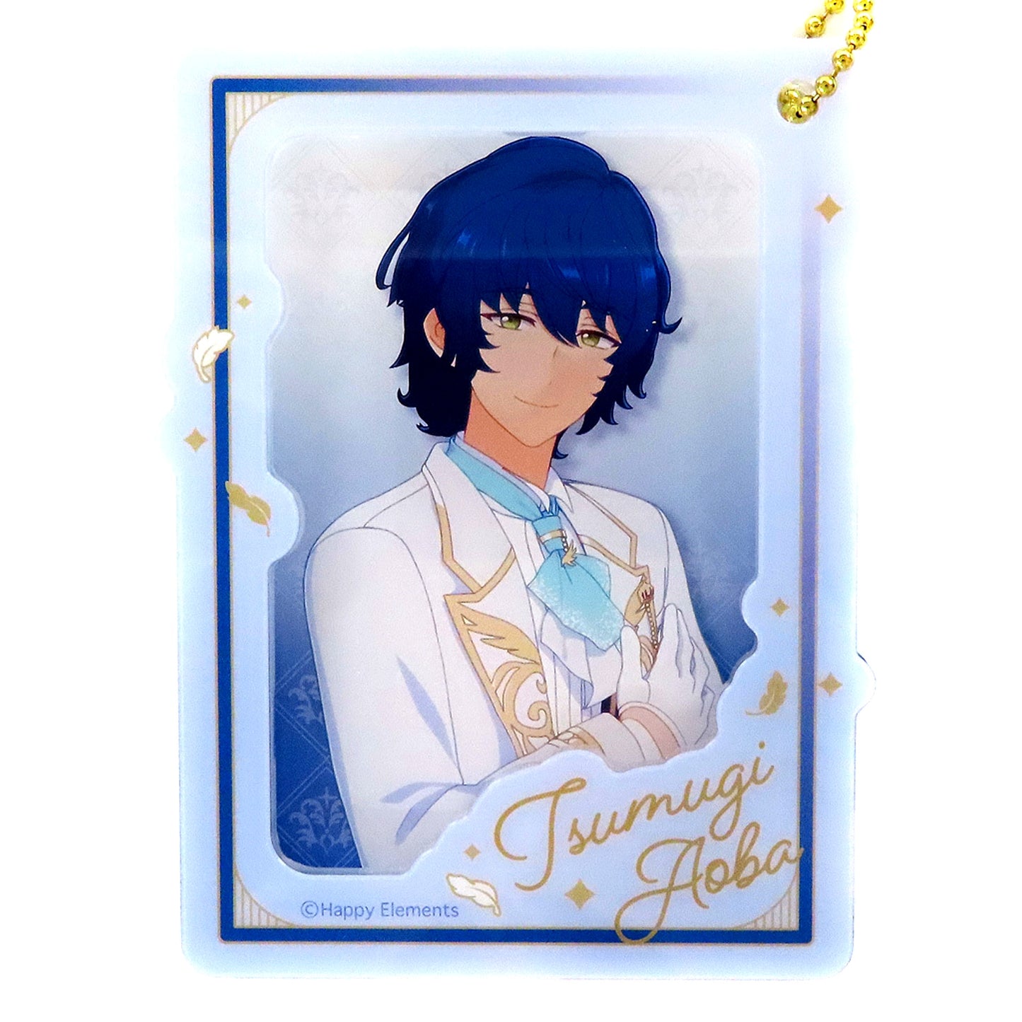 Tsumugi Aoba Ensemble Stars!! Reminiscence Selection Element Acrylic Keychain 2.5 [USED]