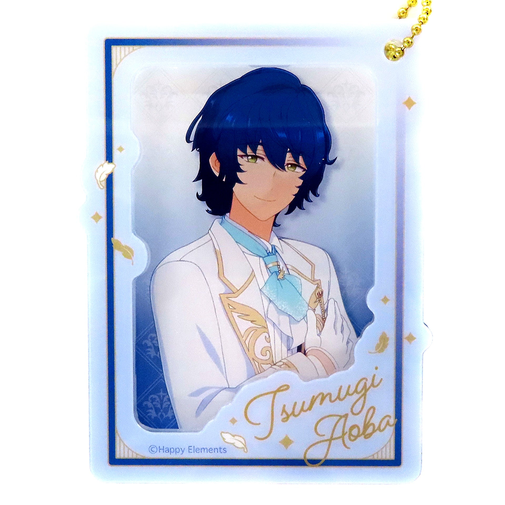Tsumugi Aoba Ensemble Stars!! Reminiscence Selection Element Acrylic Keychain 2.5 [USED]