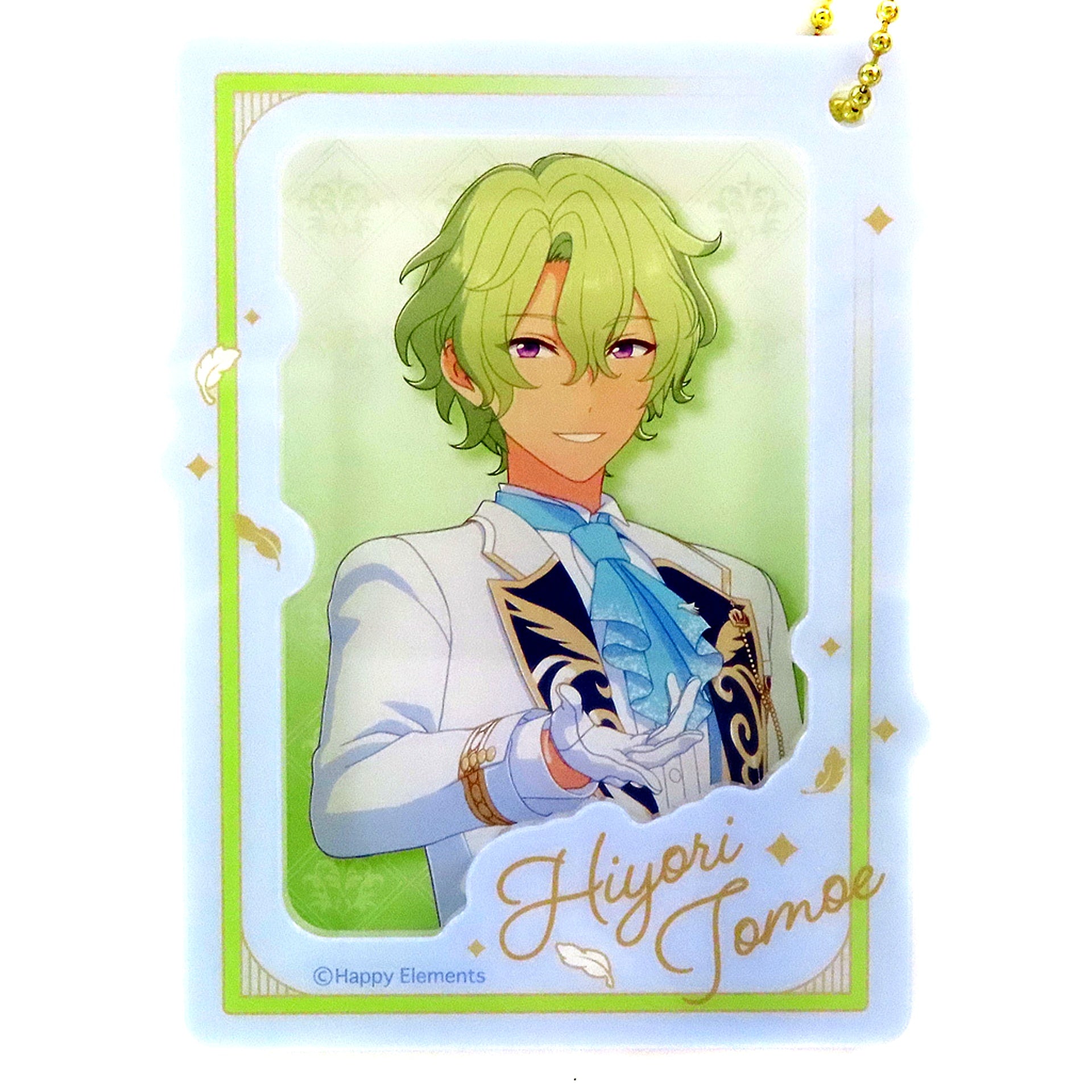 Hiyori Tomoe Ensemble Stars!! Reminiscence Selection Element Acrylic Keychain 2.5 [USED]