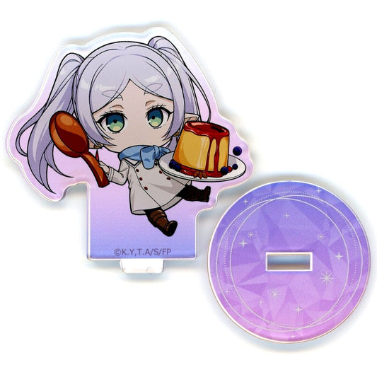 Frieren Pudding Frieren: Beyond Journey's End x Charadori Chibi Character Acrylic Stand [USED]