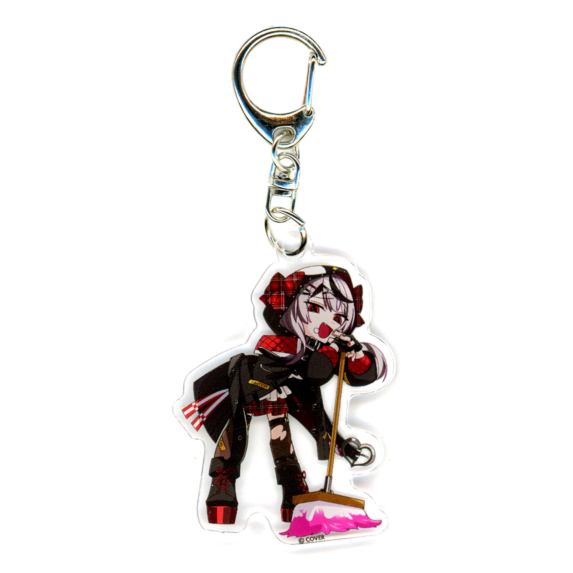 Sakamata Chloe hololive Trading Acrylic Keychain A Secret Society holoX x Dramatic Mystery Solving Game Invitation from Secret Society holoX Escape from Labyrinth [USED]