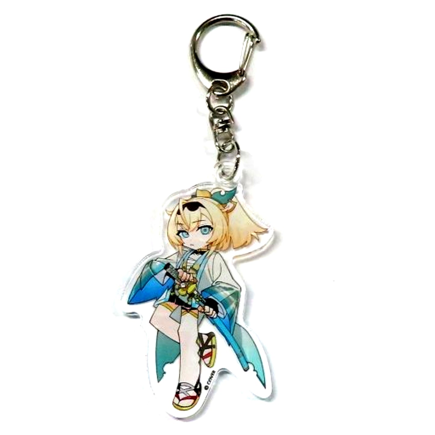 Kazama Iroha A Hololive holoX Mystery Game Invitation from holoX Escape from Labyrinth Trading Acrylic Keychain [USED]