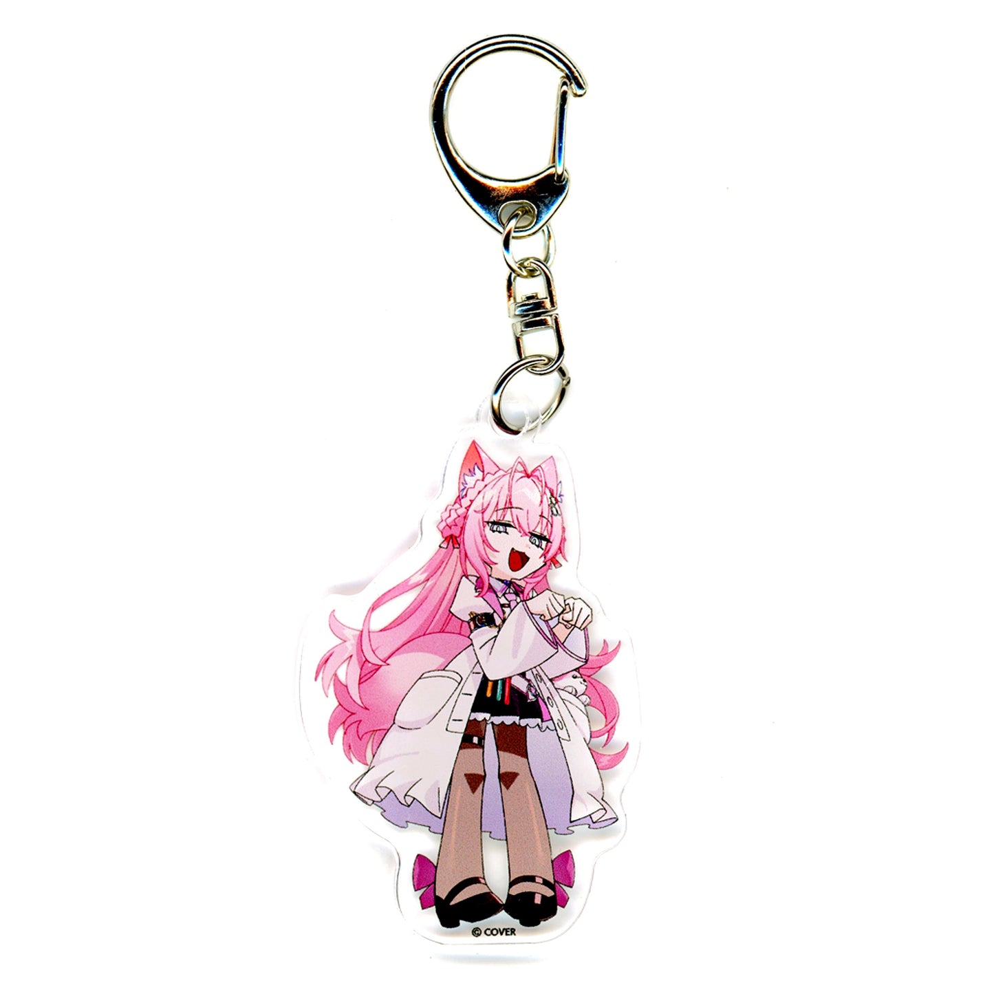 Hakui Koyori B Hololive holoX Mystery Game Invitation from holoX Escape from Labyrinth Trading Acrylic Keychain [USED]