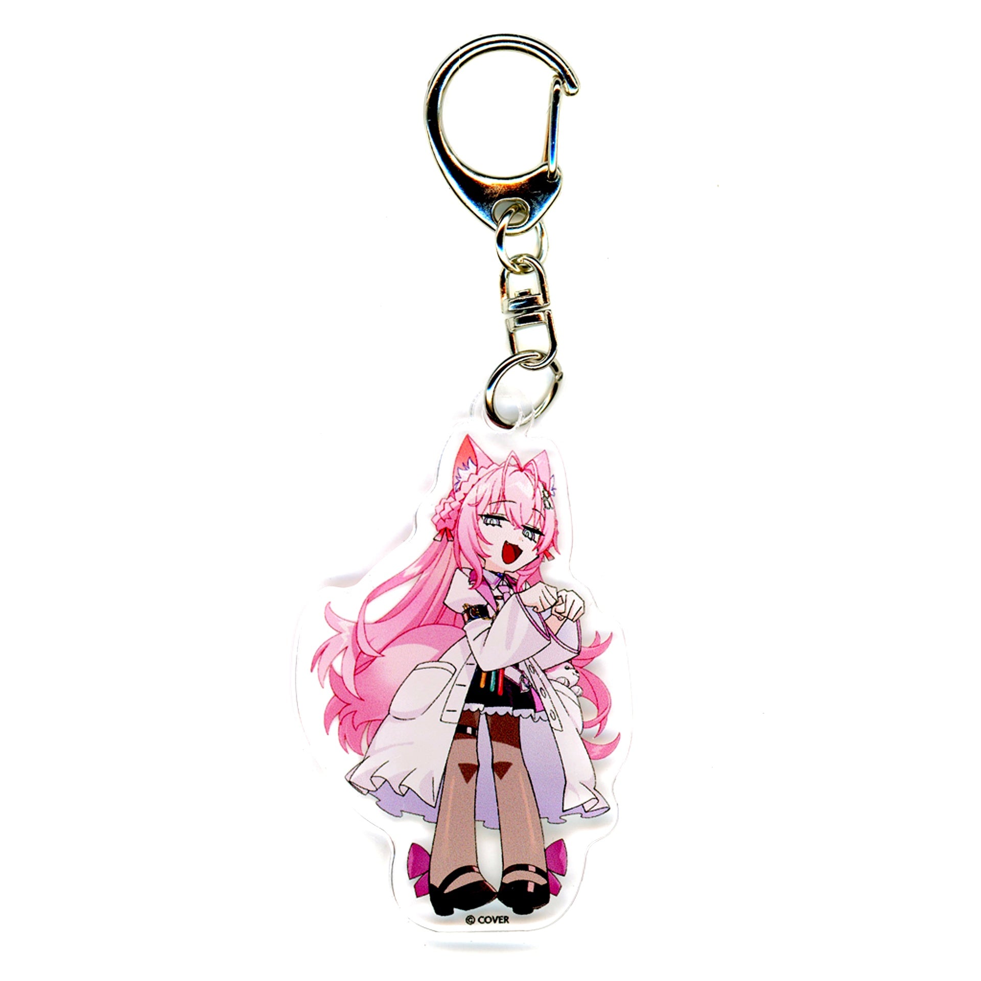 Hakui Koyori B Hololive holoX Mystery Game Invitation from holoX Escape from Labyrinth Trading Acrylic Keychain [USED]