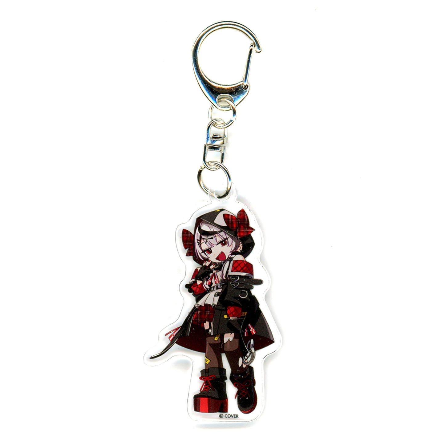 Sakamata Chloe B Hololive Secret Society holoX x Dramatic Mystery Game Invitation from Secret Society holoX Escape from Labyrinth Trading Acrylic Keychain [USED]