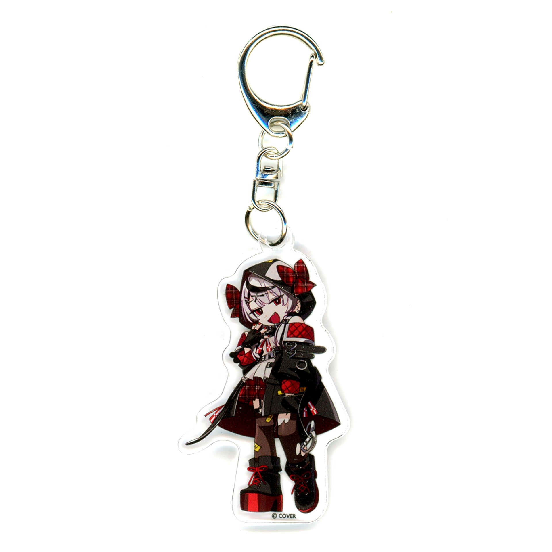 Sakamata Chloe B Hololive Secret Society holoX x Dramatic Mystery Game Invitation from Secret Society holoX Escape from Labyrinth Trading Acrylic Keychain [USED]