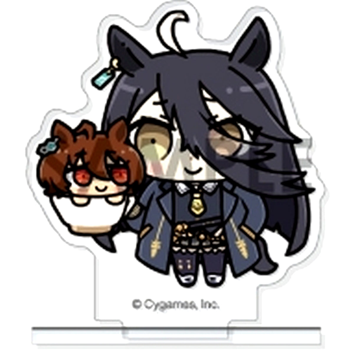 Manhattan Cafe & Agnes Tachyon Umamusume: Pretty Derby Trading Acrylic Stand with Plush Vol.2 [USED]