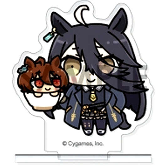 Manhattan Cafe & Agnes Tachyon Umamusume: Pretty Derby Trading Acrylic Stand with Plush Vol.2 [USED]