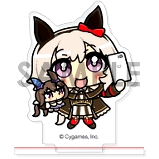Karen Chan and Admire Vega Umamusume: Pretty Derby Trading Acrylic Stand With Plushies Vol.2 No.7 [USED]