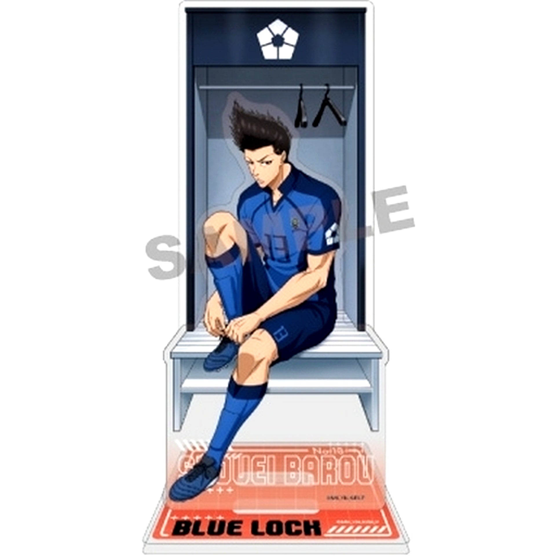 Shoei Baro Acrylic Stand 2 Blue Lock [USED]