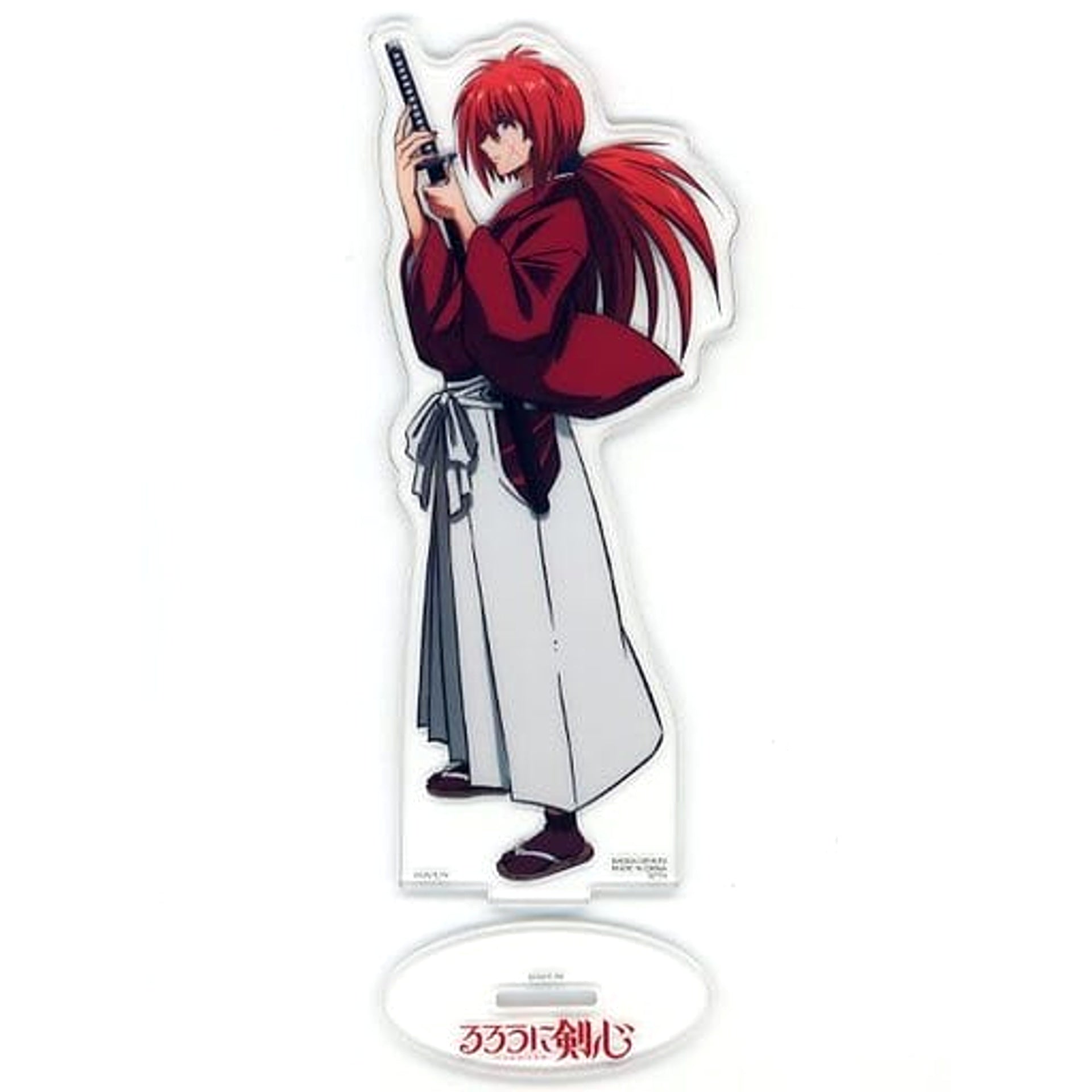 Rurouni Kenshin: Meiji Kenkaku Romantan Kenshin Himura Ichiban Kuji Big Acrylic Stand Prize C [USED]