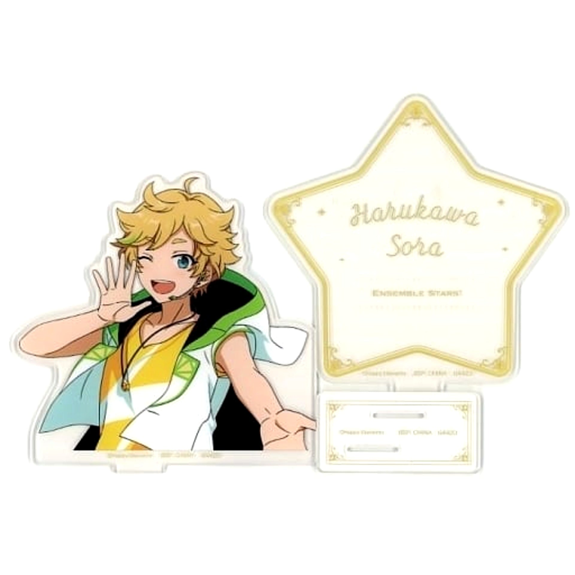 Ensemble Stars! Sora Harukawa Remembrance * The Three Gathered Magicians Ichiban Kuji Reminisce Selection Memorial Star Acrylic Stand Prize D Acrylic Stands [USED]