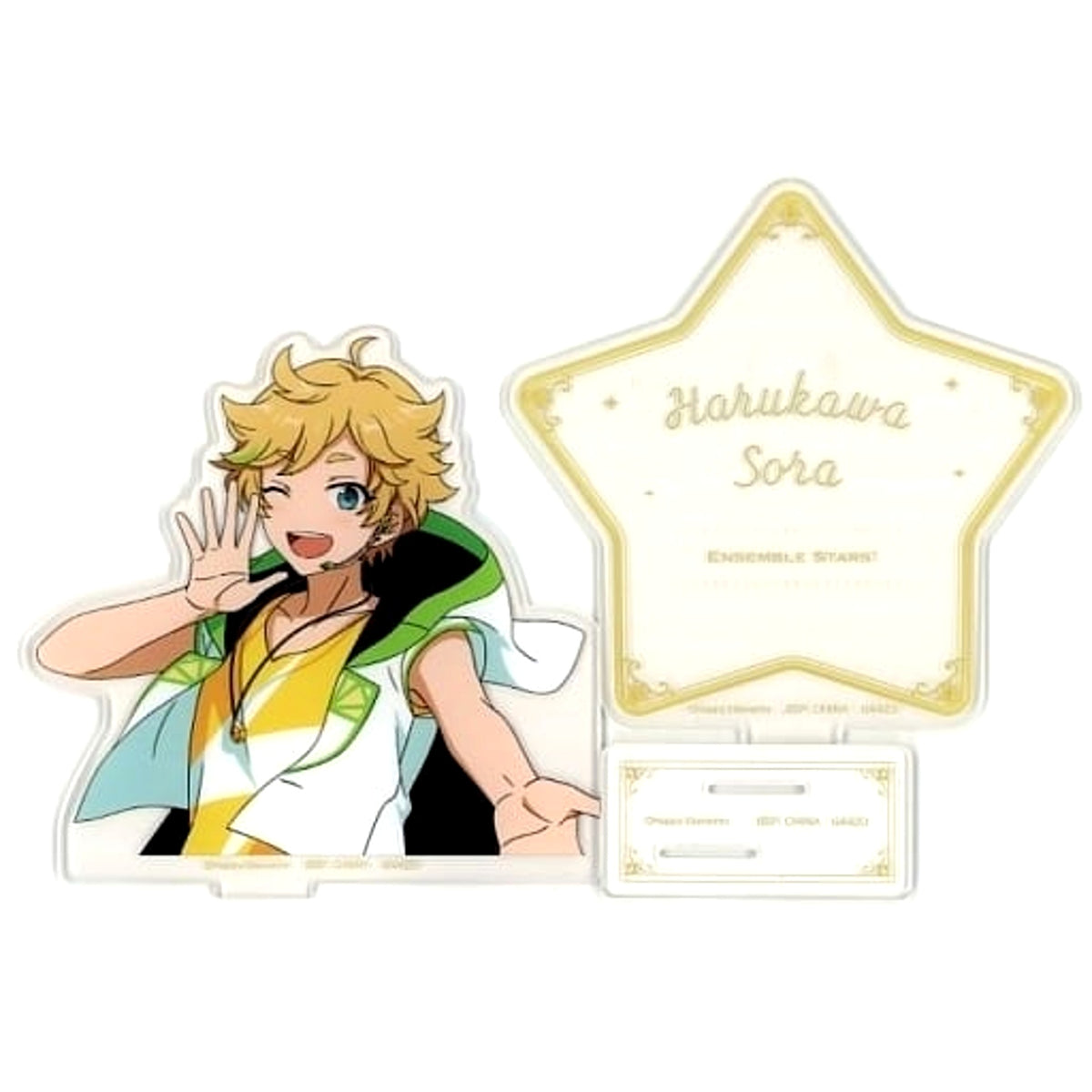 Ensemble Stars! Sora Harukawa Remembrance * The Three Gathered Magicians Ichiban Kuji Reminisce Selection Memorial Star Acrylic Stand Prize D Acrylic Stands [USED]