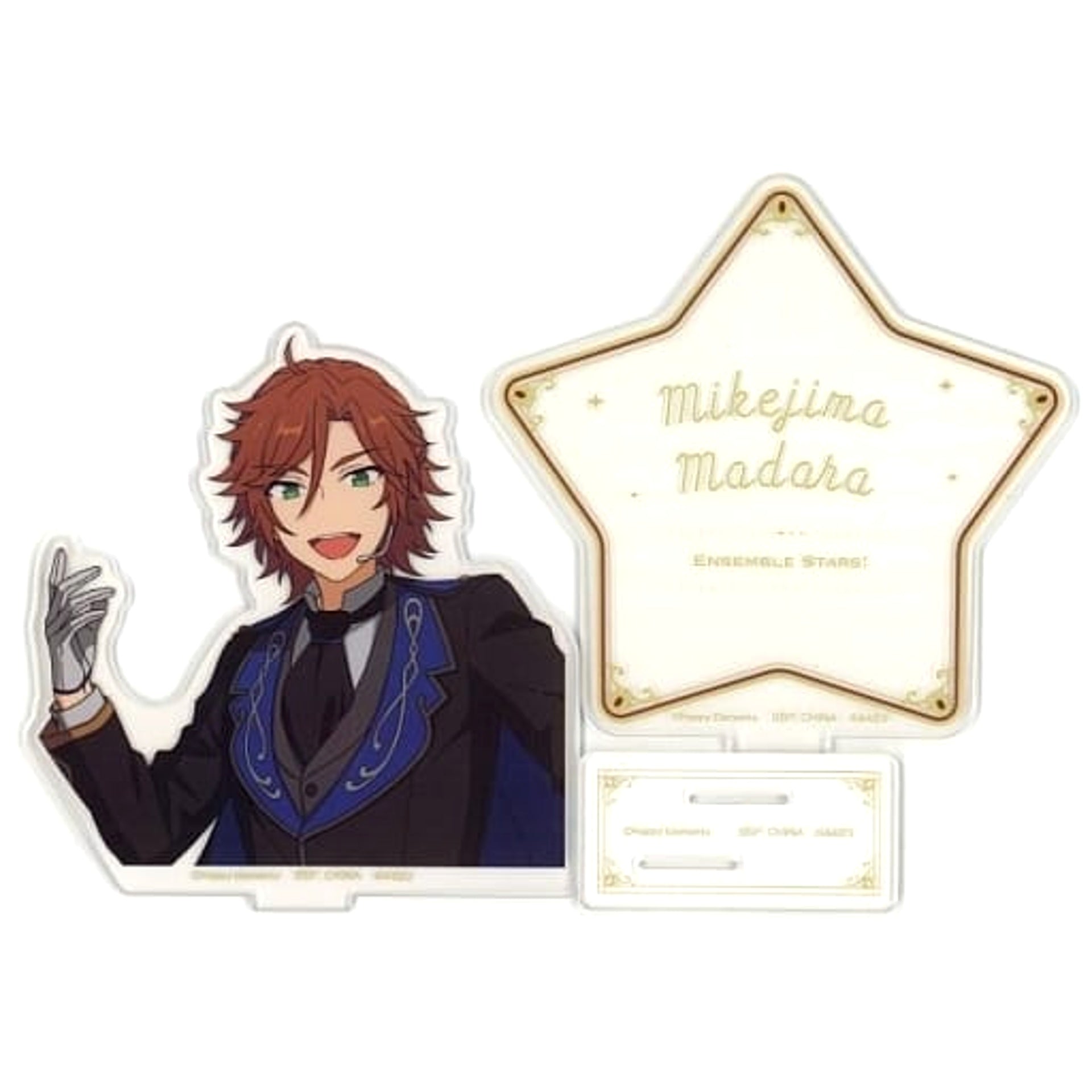 Ensemble Stars! Madara Mikejima Reminiscence * Monochrome Checkmate Ichiban Kuji Reminisce Selection Memorial Star Acrylic Stand Prize F Acrylic Stands [USED]