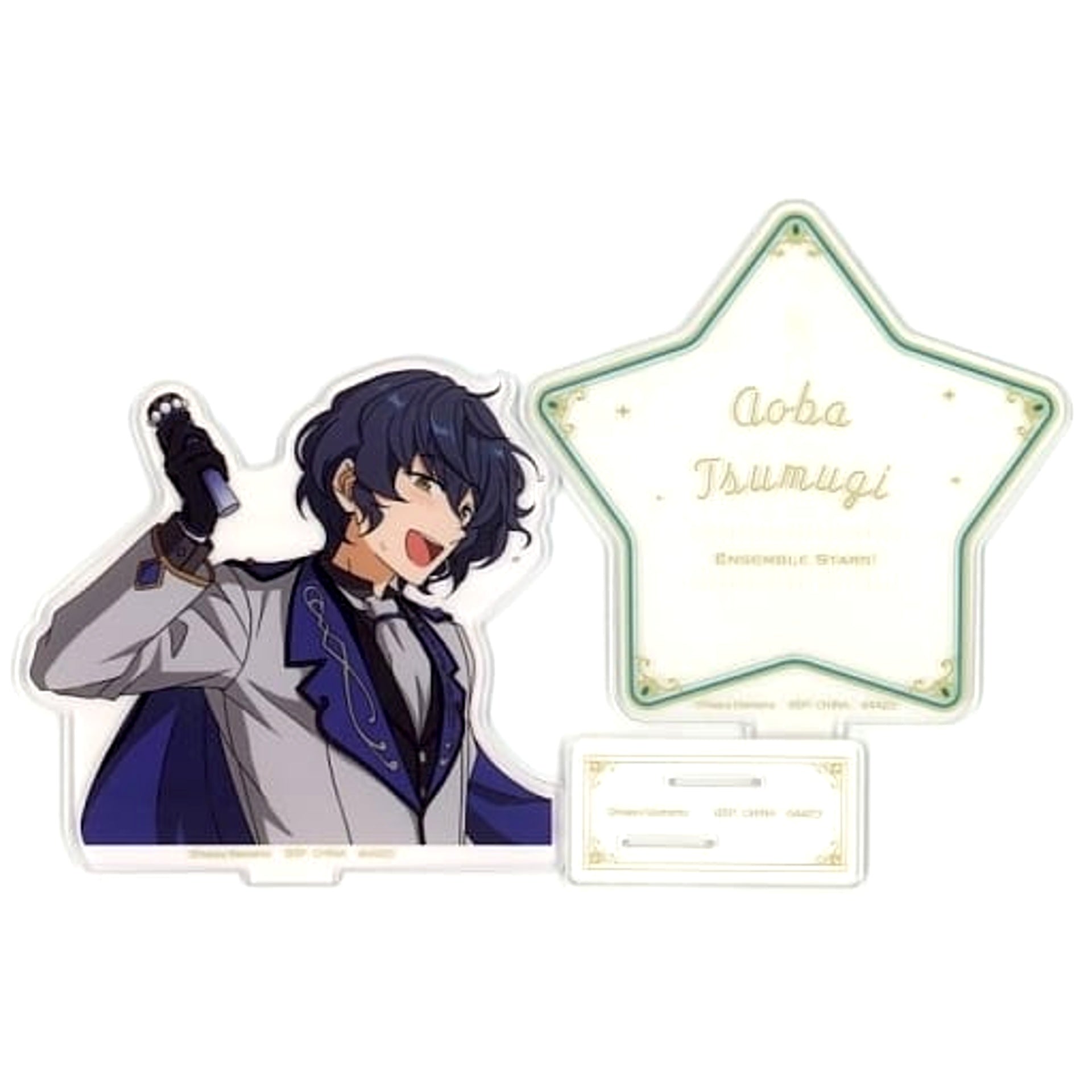 Ensemble Stars! Tsumugi Aoba Reminiscence * Monochrome Checkmate Ichiban Kuji Reminisce Selection Memorial Star Acrylic Stand Prize F [USED]