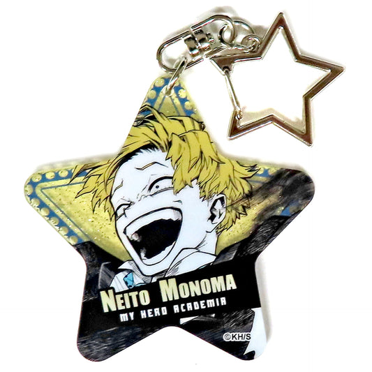 My Hero Academia Neito Monoma Aoyama's Shine, Everyone! Glitter Keychain Collection Keychains [USED]