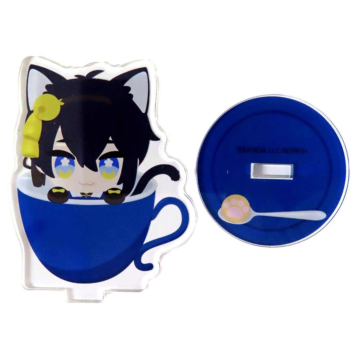 Mikazuki Munechika Touken Ranbu ONLINE Touneko Danshi x Collabo Cafe Honpo Touneko Cafe 1st Series Acrylic Stand [USED]