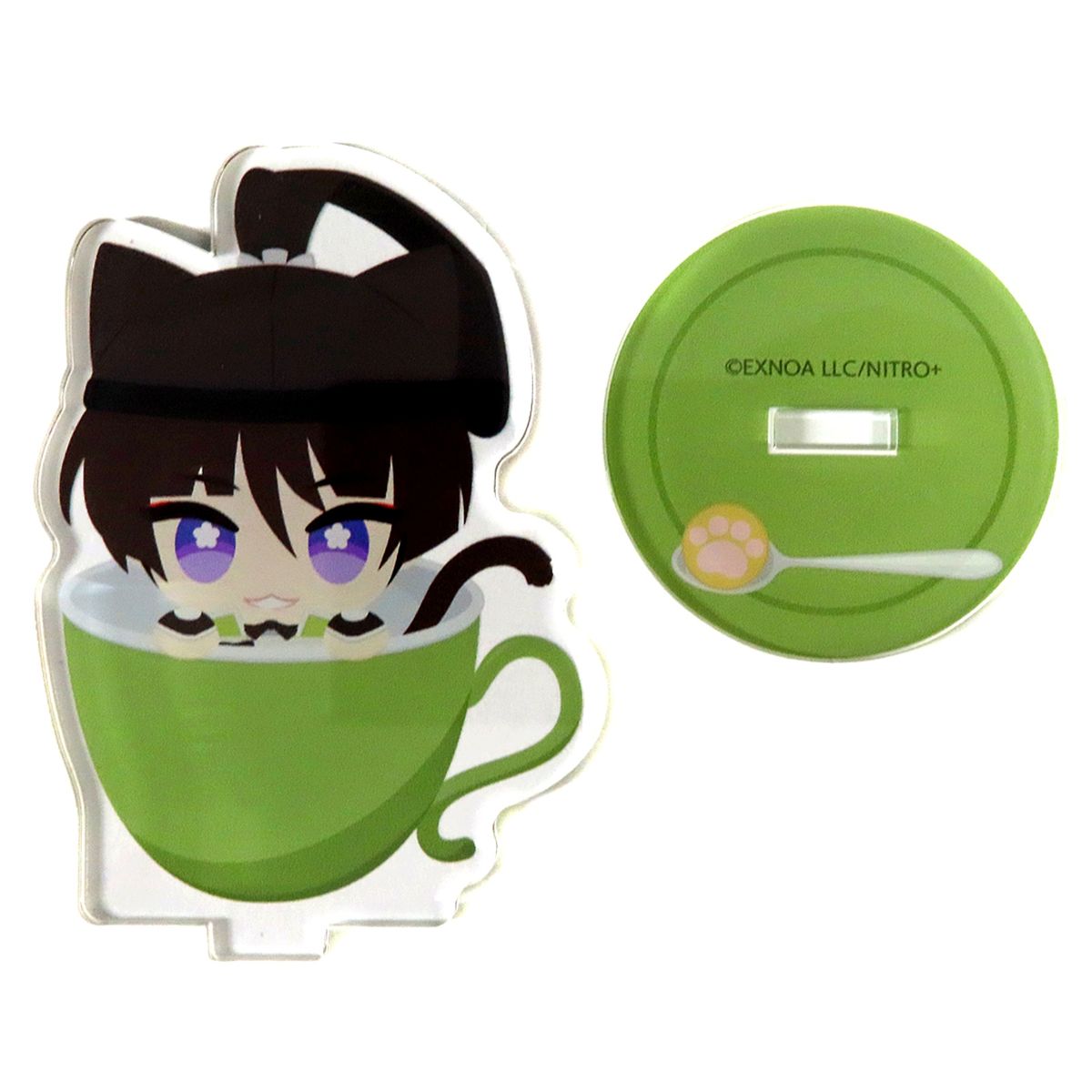 Ishikirimaru Touken Ranbu ONLINE Touneko Danshi x Collabo Cafe Honpo Touneko Cafe 1st Series Acrylic Stand [USED]