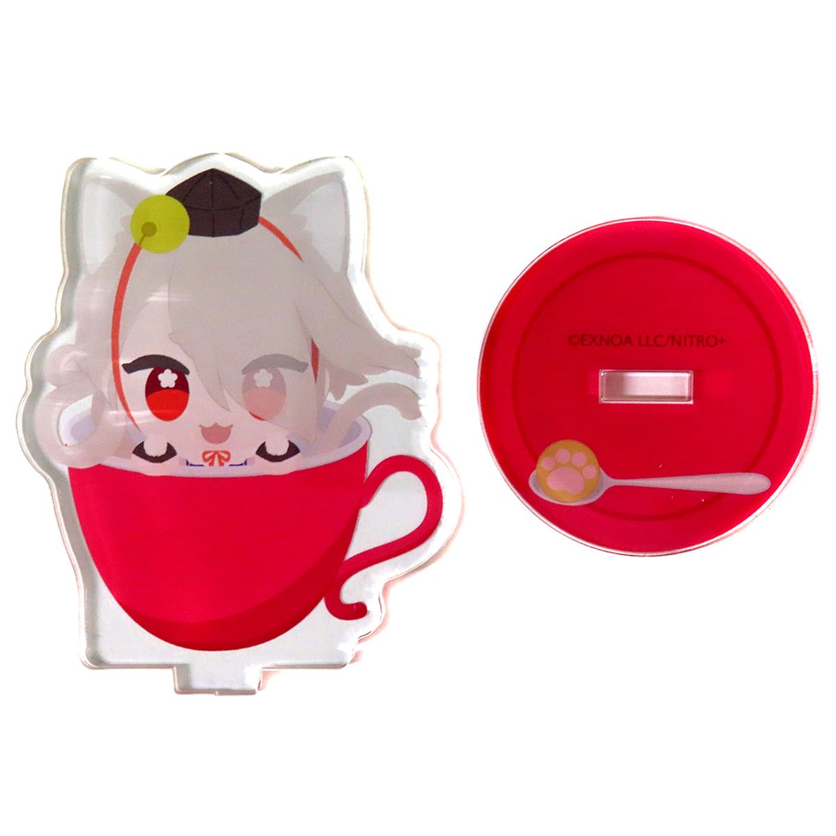 Imanotsurugi Touken Ranbu ONLINE Touneko Danshi Tounyan Danshi x Collabo Cafe Honpo Tounyan Cafe Vol. 1 Acrylic Stand [USED]