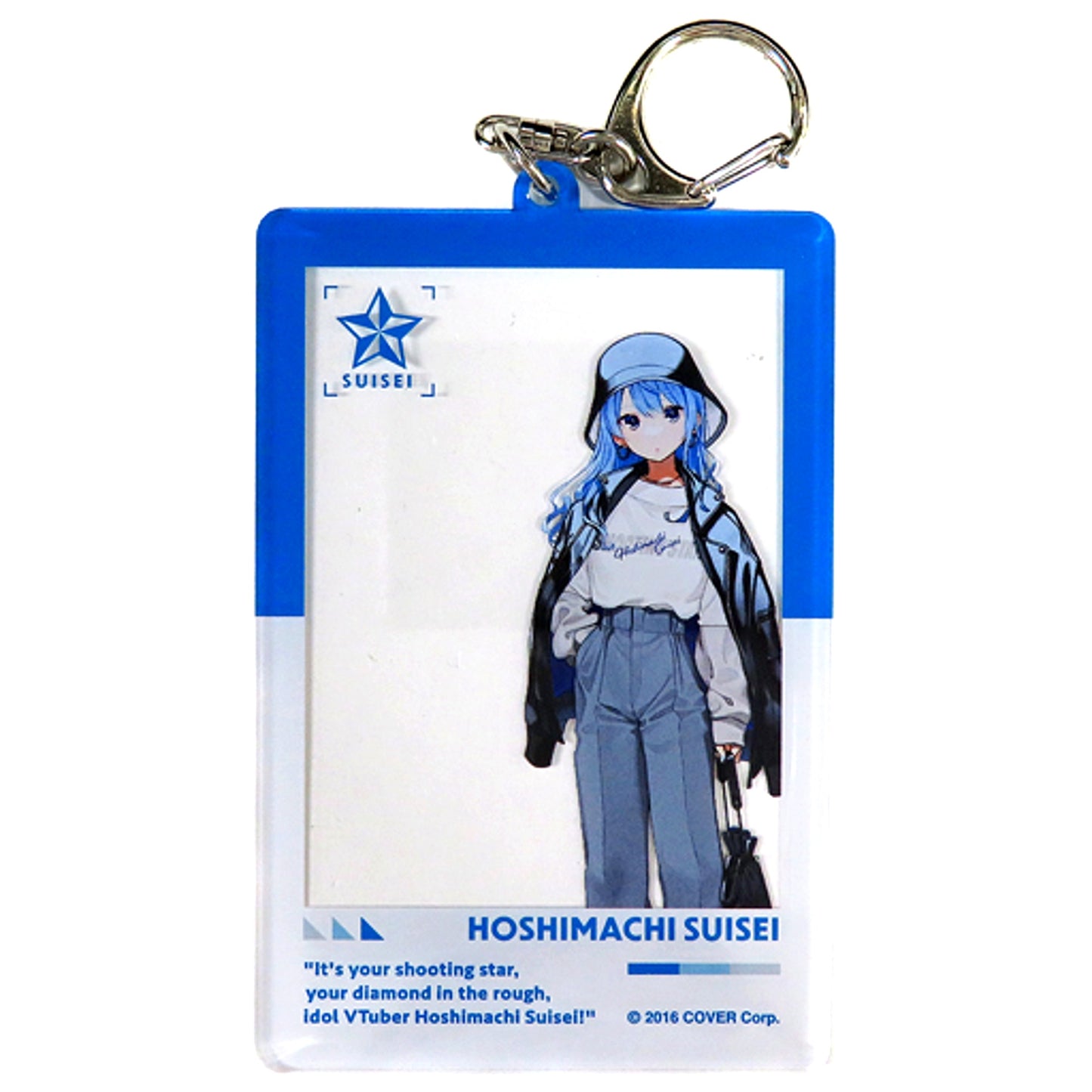 Hoshimachi Suisei hololive Situation hololive -A Fun Day Out! Series- vol.1 SNS Style Keychain [USED]