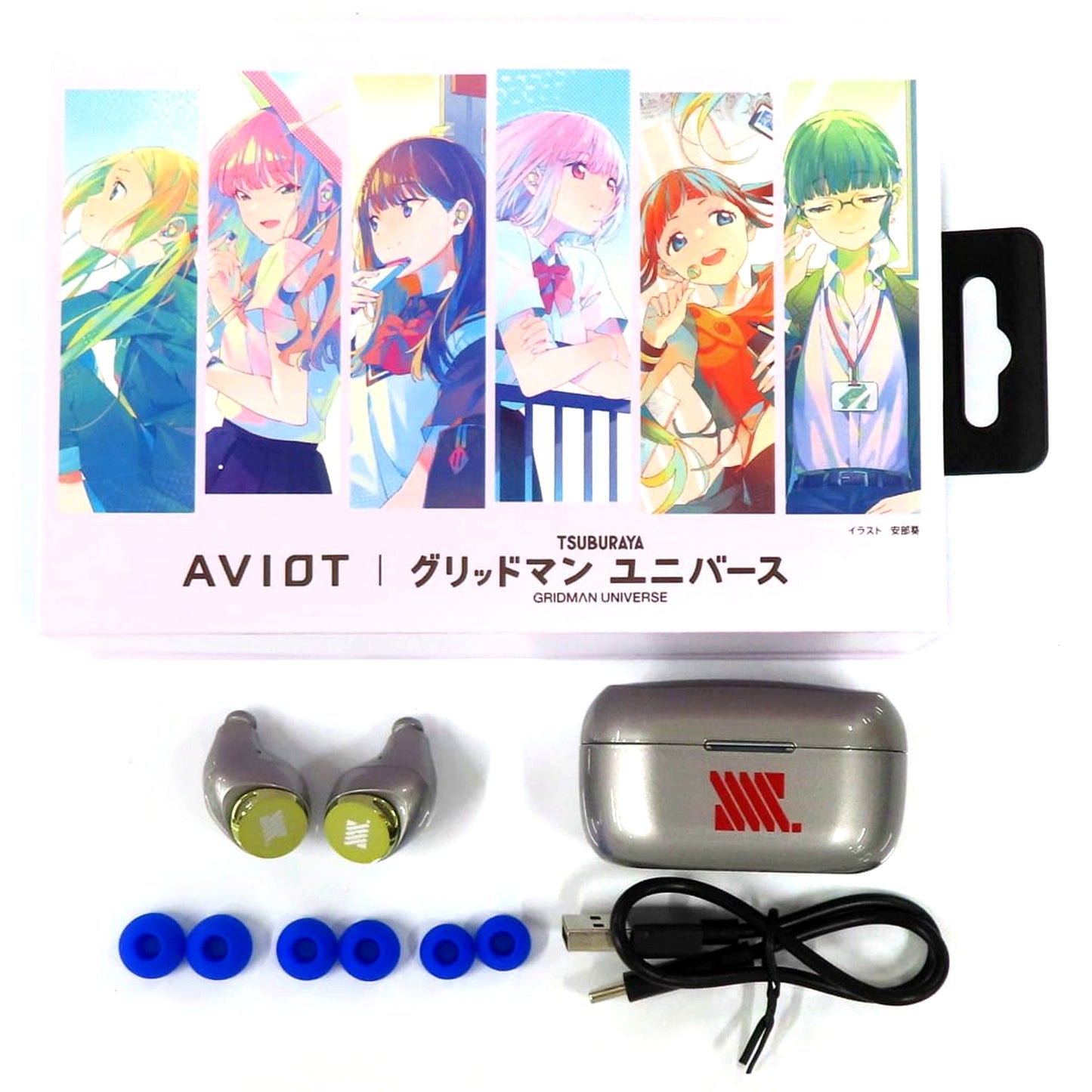 Gridman Gridman Universe Universe Fighter Wireless Earbuds TE-D01v-GMU x AVIOT [USED]