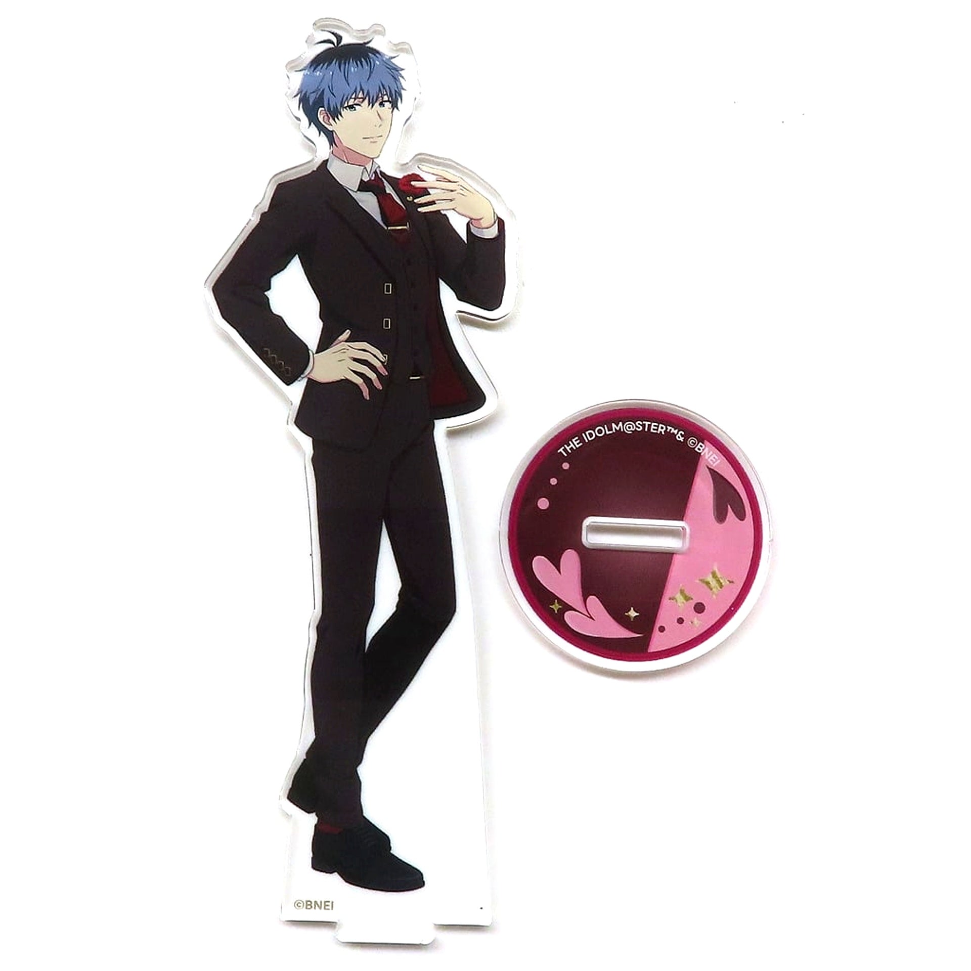 Kyoji Takajo The Idolm@ster SideM Kujibikido Happy Valentine's Day Online Kuji Prize A-3 Acrylic Stand [USED]