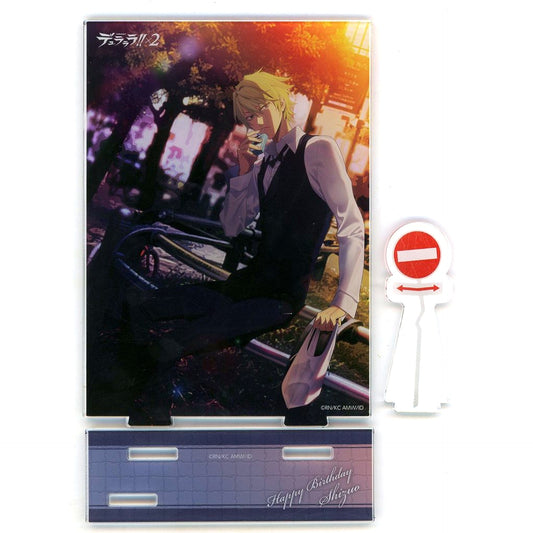 Ikebukuro B-1 Prize Acrylic Stand Figure Kujibikido Durarara!! x2 Shizuo Heiwajima Birthday 2024 Kuji Illustration by Yomi [USED]