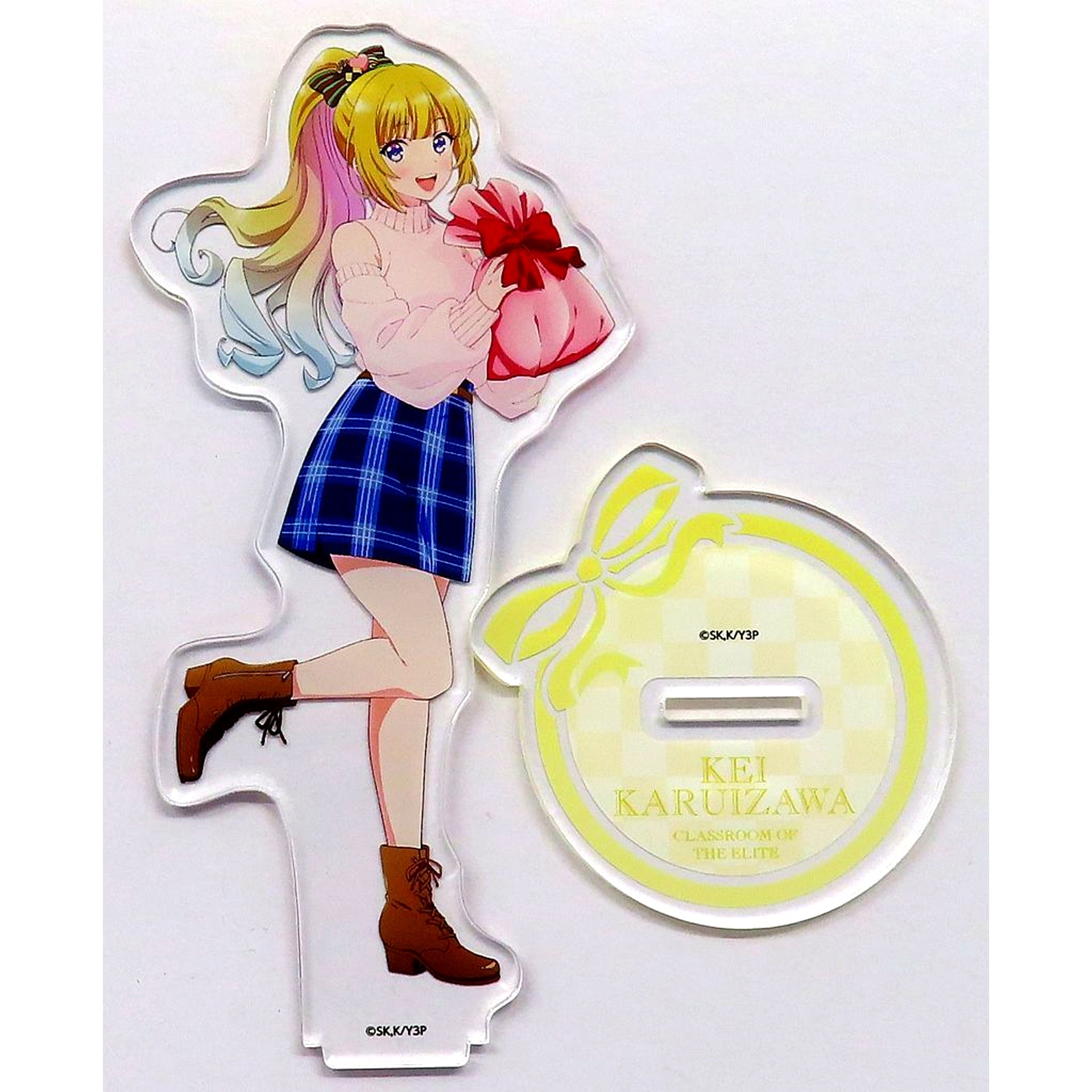 Kei Karuizawa B-1 Prize Acrylic Stand Figure Kujibikido Classroom of the Elite Online Kuji Happy Valentine's Day [USED]