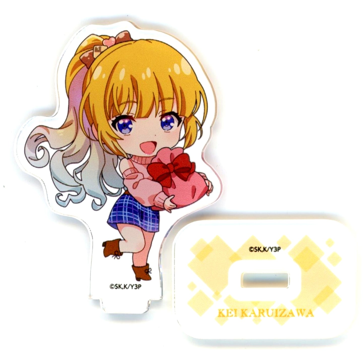 Kei Karuizawa C-2 Prize Mini Character Acrylic Stand Figure Kujibikido Classroom of the Elite Online Kuji Happy Valentine's Day [USED]