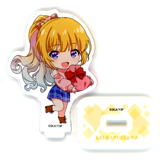 Kei Karuizawa C-2 Prize Mini Character Acrylic Stand Figure Kujibikido Classroom of the Elite Online Kuji Happy Valentine's Day [USED]